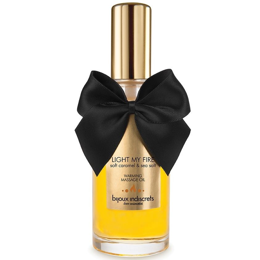 BIJOUX INDISCRETS - OLIO DA MASSAGGIO EFFETTO CALDO AROMA CARAMELLO