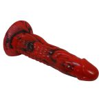 POWER MONSTERS - DILDO FANTASY MINOTAURO CON VENTOSA 21 CM Ø 5 CM ROSSO E NERO - immagine 4