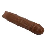 PRETTY LOVE - KESSLER DILDO VIBRANTE REALISTICO CON 10 MODALITÀ DI VIBRAZIONE E 10 ROTAZIONI, 22 CM, MARRONE - immagine 5