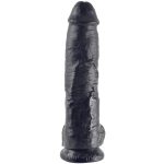 KING COCK - DILDO NERO CON SFERE 25.4 CM - immagine 2