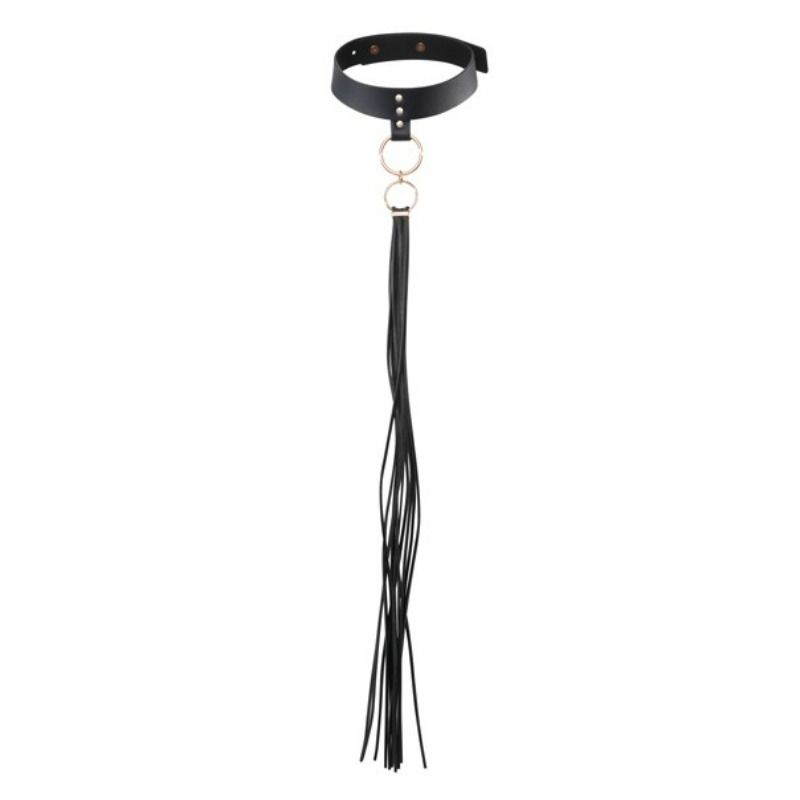 BIJOUX INDISCRETS - MAZE GIROCOLLO CON NAPPINE NERO