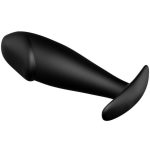 PRETTY LOVE - PLUG ANALE IN SILICONE PER PENE NERO - immagine 3