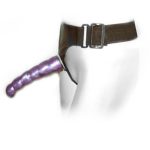 BAILE - PETTORINA ANALE E VAGINALE FEMMINILE LILLA PUNTO G 17 CM - immagine 2