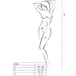 PASSION - WOMAN BS016 BODYSTOCKING BIANCO TAGLIA UNICA - immagine 2