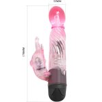 BAILE - REGALATI UN TIPO DI VIBRATORE AMANTE CON CONIGLIO ROSA 10 MODALIT - immagine 3