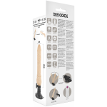 BASECOCK - VIBRADOR REALÍSTICO CONTROL REMOTO NATURAL 19.5 CM -O- 4 CM - immagine 5
