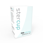 STERCUP - COPPA MESTRUALE IN SILICONE FDA ACQUAMARINA - TAGLIA S - immagine 4