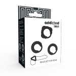 ADDICTED TOYS - SET C-RING NERO - immagine 4