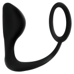 ADDICTED TOYS - PLUG ANALE CON ANELLO PENE NERO - immagine 3