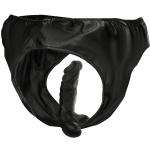 DARKNESS - SLIP CON TAPPO E DILDO INTERCAMBIABILE - immagine 2