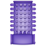 CASUAL LOVE - COPERTURA PER PENE VIBRATORE LILLA ANELLO - immagine 4