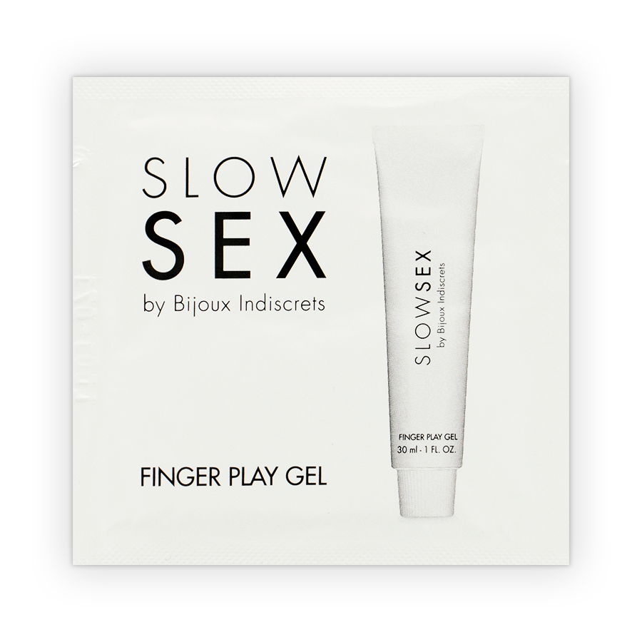 img_89058_dfe658028b95fc1d72c803a500c763c4_1.png BIJOUX INDISCRETS - GEL DA MASSAGGIO SEX SLOW CON FINGER PLAY MONODOSE - immagine 1