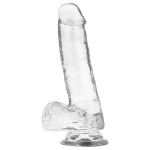 X RAY - CAZZO TRASPARENTE CON SFERE 18.5 CM -O- 3.8 CM - immagine 5