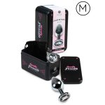 SECRETPLAY - PLUG ANALE TRASPARENTE ALLUMINIO 7CM - immagine 2
