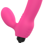 OHMAMA - VIBRATORE BIX DOPPIA STIMOLAZIONE EDIZIONE NATALIZIA ROSA - immagine 2