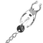 DARKNESS - PINZA PER CAPEZZOLI IN METALLO CON CATENA - immagine 4