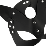 COQUETTE CHIC DESIRE - MASCHERA VEGANA IN PELLE CON ORECCHIE DI GATTO - immagine 4
