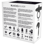 BLACKSILVER - ANELLO BURTON 10 MODALITÀ DI VIBRAZIONE NERO - immagine 4