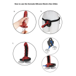 ELECTRASTIM - DILDO KOMODO SILICONE FUSION - immagine 2
