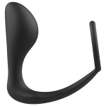 ADDICTED TOYS - PLUG ANALE CON ANELLO IN SILICONE NERO - immagine 5