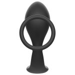 ADDICTED TOYS - PLUG ANALE CON ANELLO IN SILICONE NERO - immagine 4